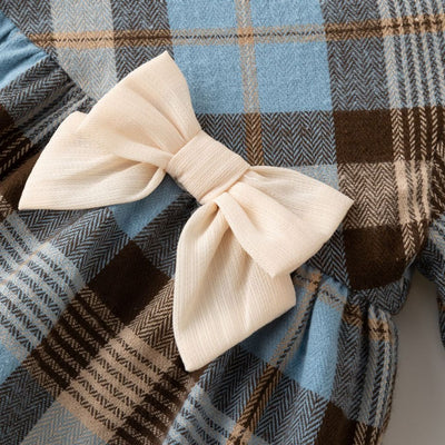 VESTIDO BEBE AZUL CAFÉ