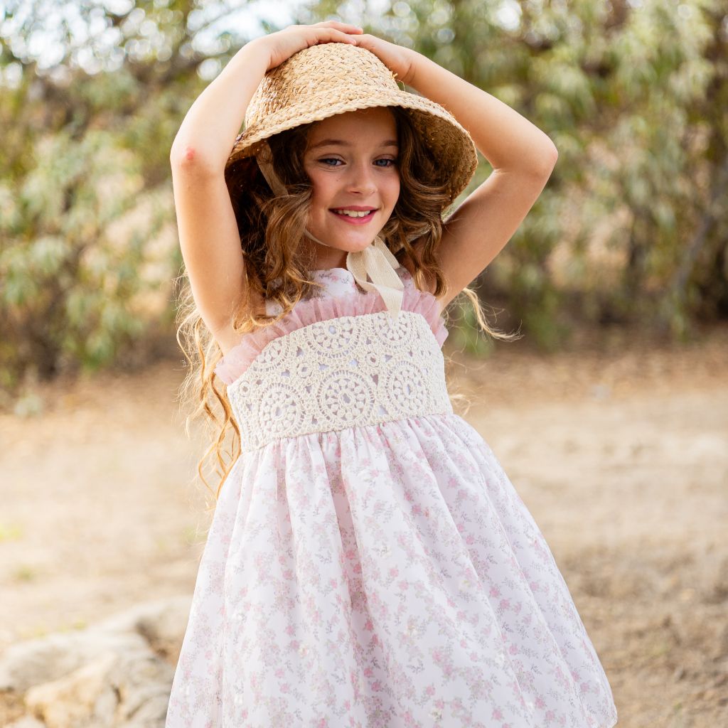 VESTIDO INFANTIL FAMILIA GEISHA - Menta Moda Infantil