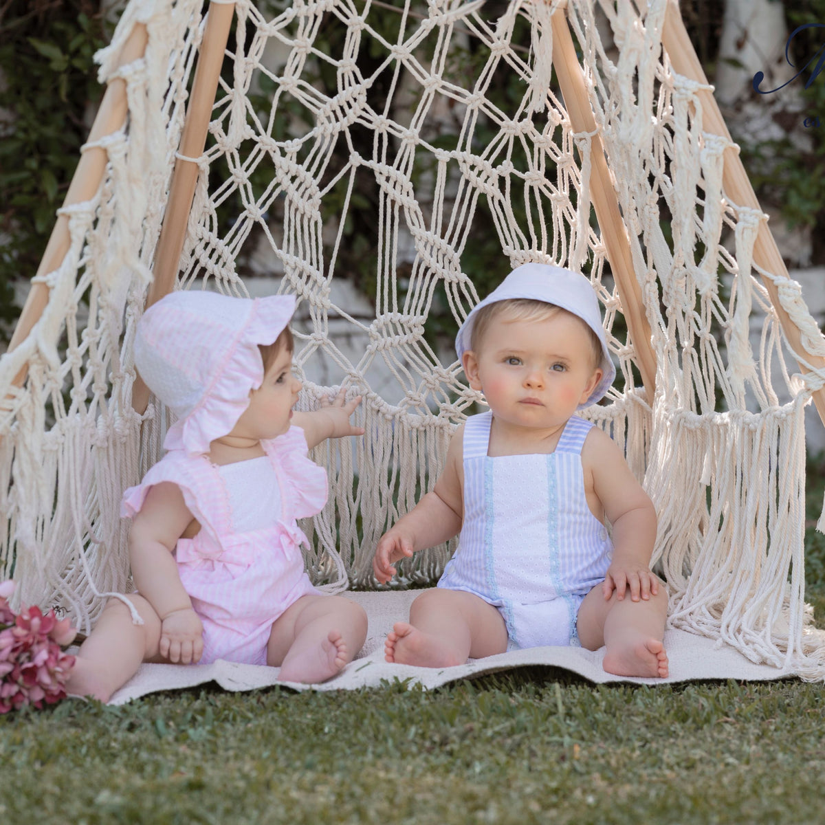 RANITA BEBE NIÑO AZUL CIELO