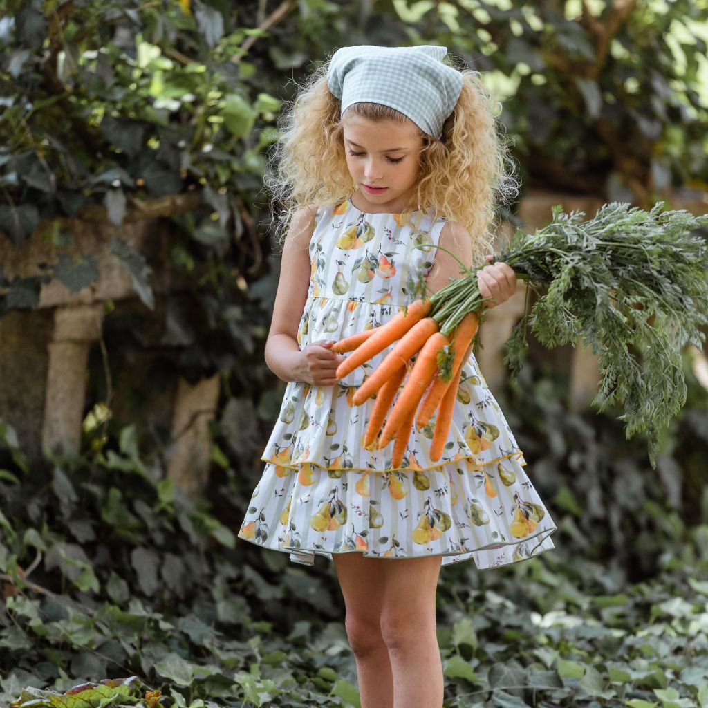 VESTIDO INFANTIL FAMILIA PARAISO