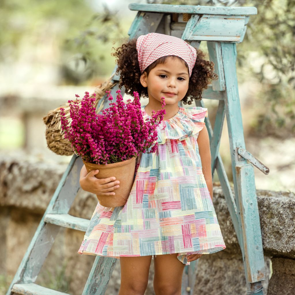 VESTIDO BEBE CON BRAGUITA FAMILIA CORALES
