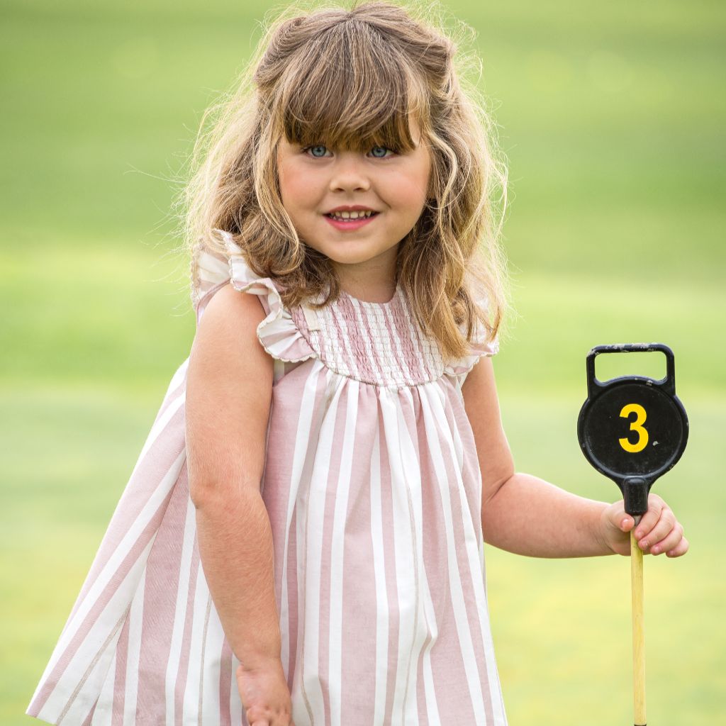 VESTIDO BEBE FAMILIA PORCELANA - Menta Moda Infantil