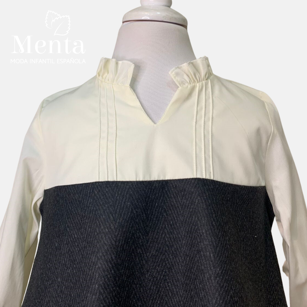 VESTIDO TEJIDO ESPIGAS