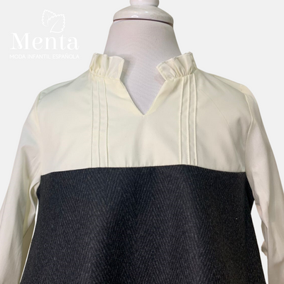 VESTIDO TEJIDO ESPIGAS