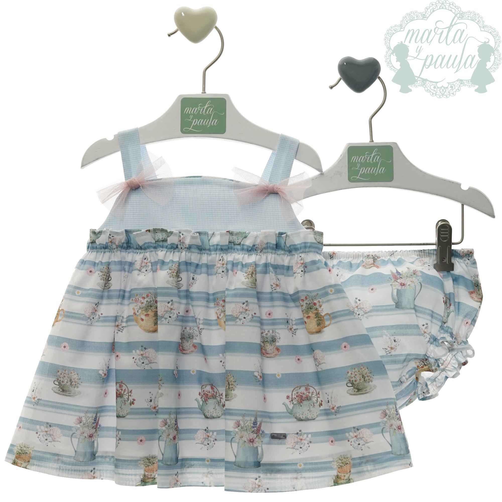 VESTIDO BEBE UKELELE - Menta Moda Infantil