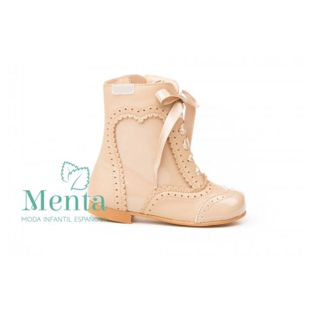 PASCUALONA CAMEL DETALLES CHAROL - Menta Moda Infantil