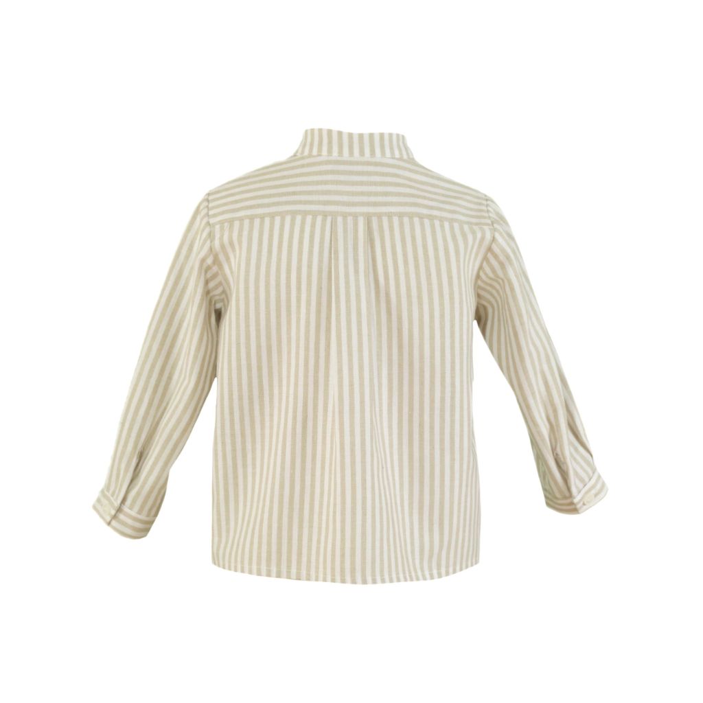 CONJUNTO PARA BEBE NIÑO BEIGE OSCURO