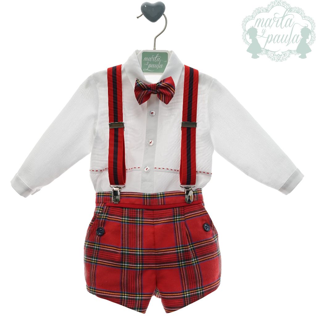 CONJUNTO BEBE NINO TIRANTES FAMILIA AMOR - Menta Moda Infantil