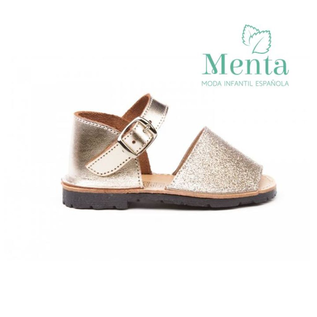 IBICENCA MINI GLITTER PLATINO - Menta Moda Infantil