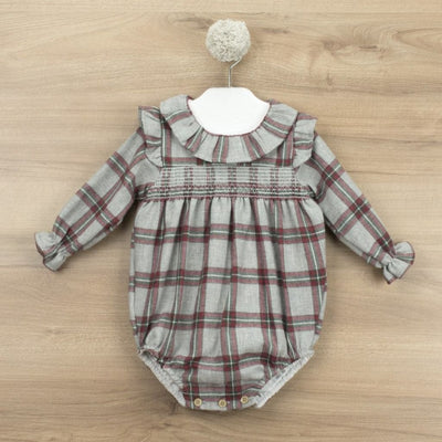 PELELE CON VOLANTE TRADITION - Menta Moda Infantil