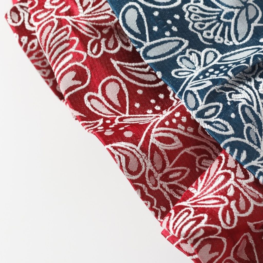 VESTIDO NIÑA BORDADO FLORES MARINO Y VINO - Menta Moda Infantil