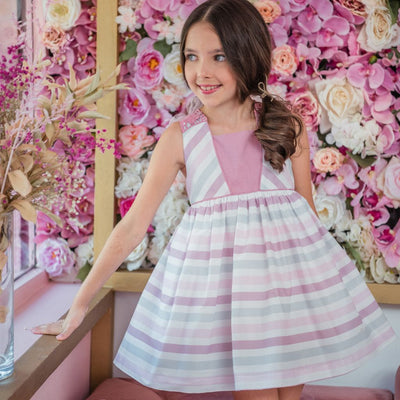 VESTIDO INFANTIL PIANO - Menta Moda Infantil